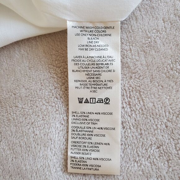 Maeve White Mini Skirt size small - Picture 9 of 15